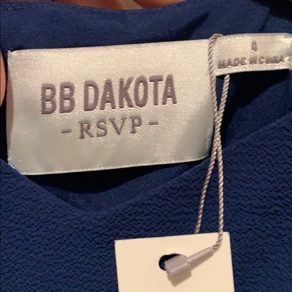 BBD SABA JUMPSUIT-NAVY, size 4 - Picture 3 of 5